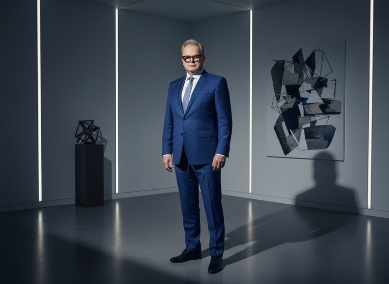 Business-Anzug Royal Blau